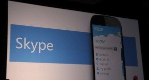 Skype para Windows Phone confirmado