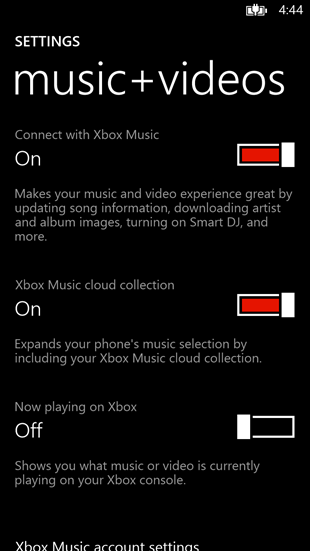 Servicio de música streaming de Microsoft