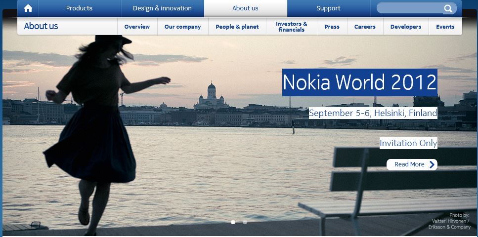 Nokia presentará sus nuevos WP8 en el Nokia World 2012