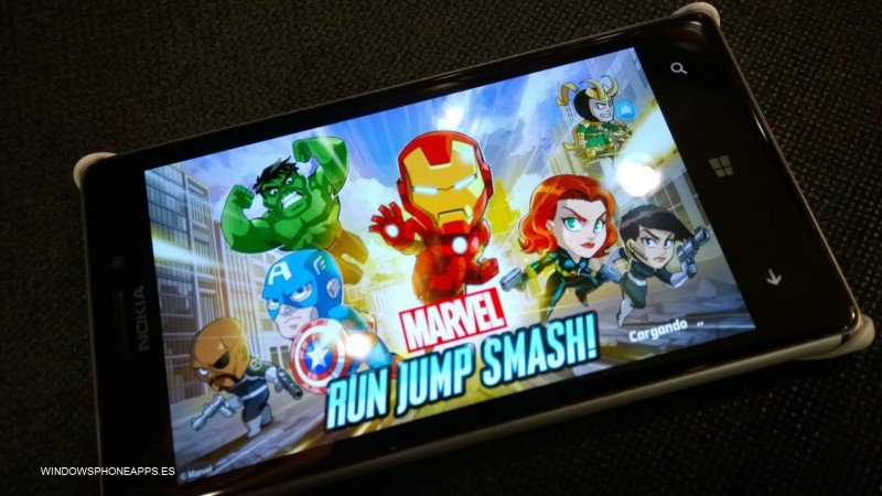 Marvel Run Jump Smash para Windows Phone