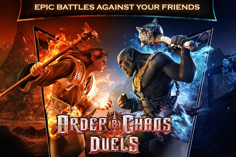 Gameloft no descansa y nos presenta Order & Chaos Duels
