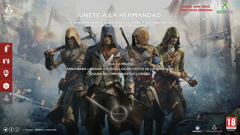Gana una Xbox One con Assassin's Creed Unity
