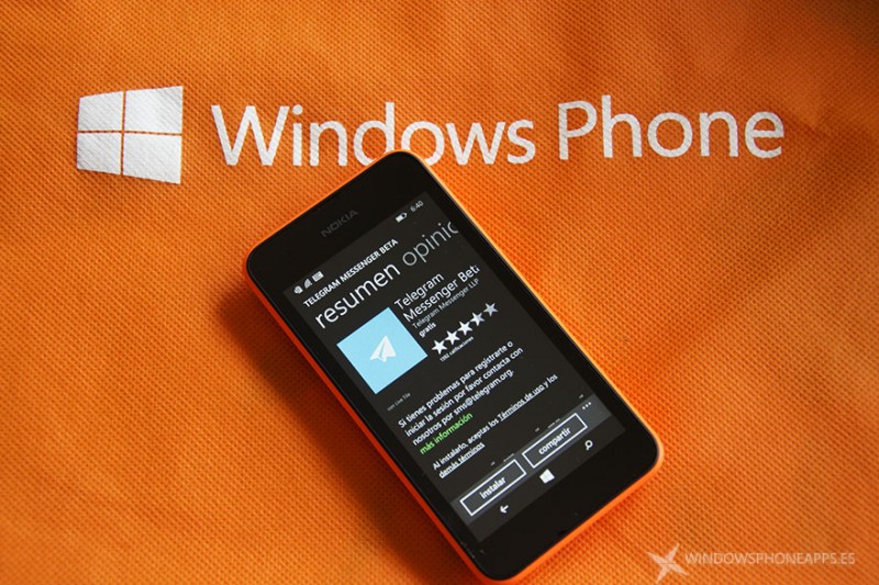 Telegram para Windows Phone 8