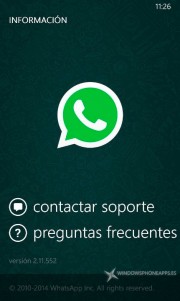 WhatsApp Beta 2.11.552