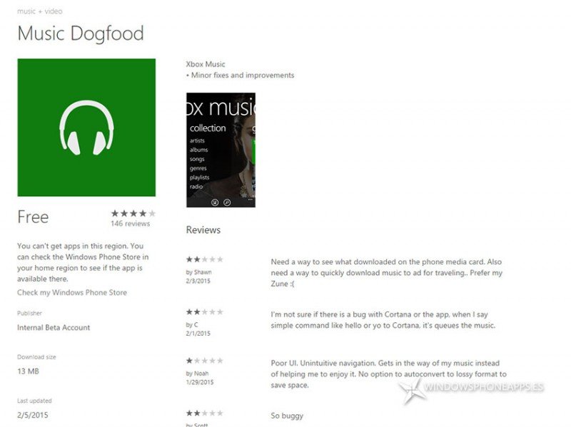 OneDrive Music Locker compatible con Xbox Music Dogfood