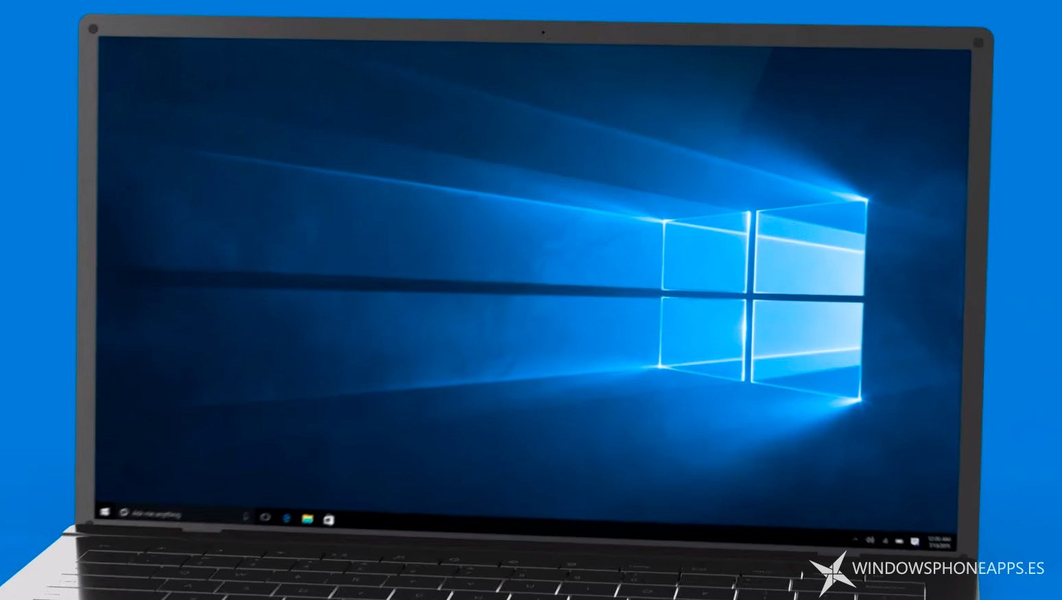 Así se creo el fondo de escritorio de Windows 10