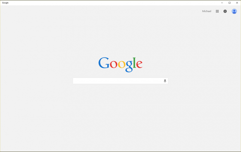 google app windows 10