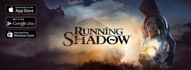 Running Shadow Portada