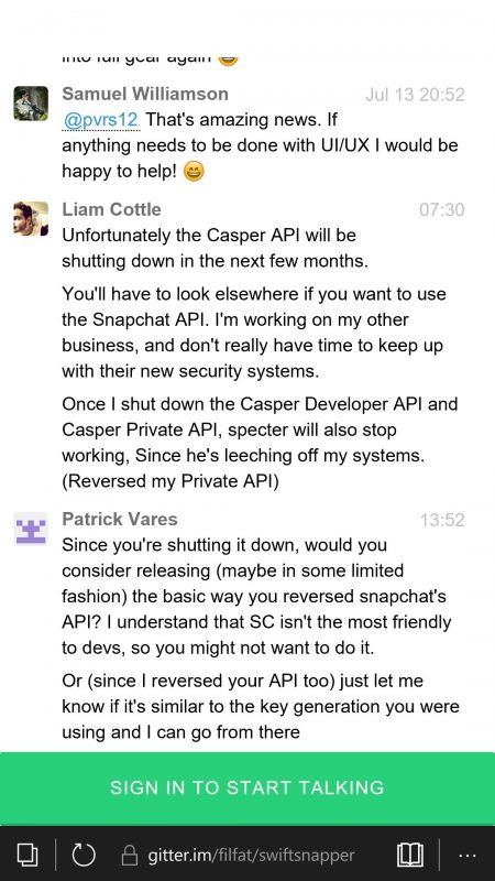 Casper API