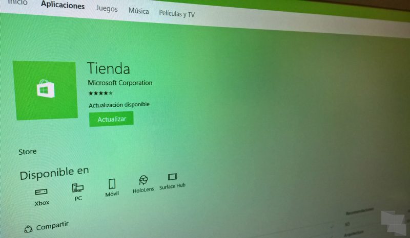 La tienda de Windows se actualiza con instalación remota de apps para Xbox One y más mejoras