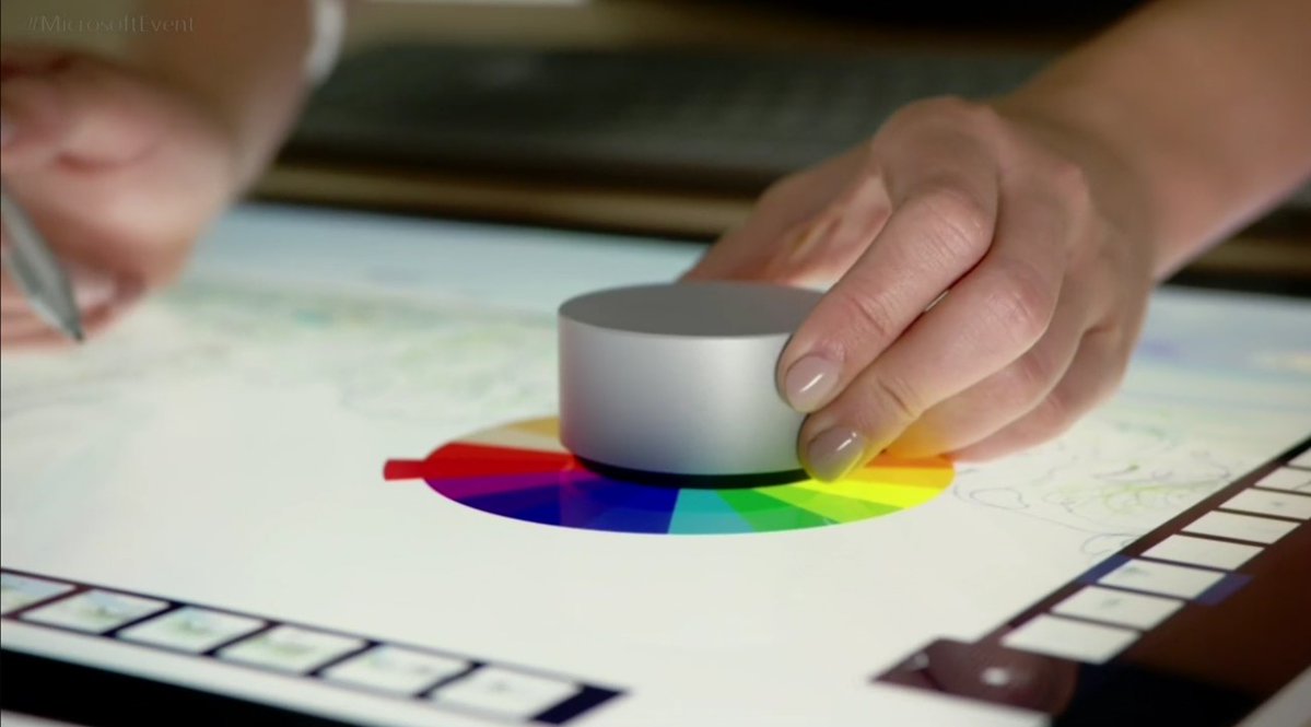 Surface Dial, el accesorio que complementa la experiencia al dibujar