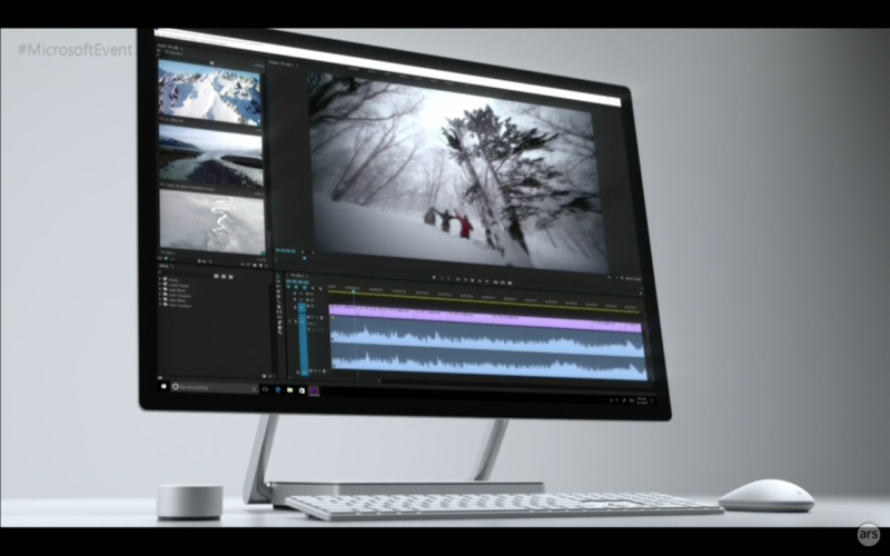 Microsoft Surface Studio, el nuevo producto All In One de la línea Surface