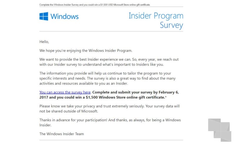 Si eres Insider no te lo pierdas, Microsoft sortea 1.500$ para gastar en la tienda