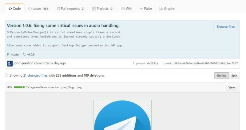 Telegram prepara su llegada a la tienda Windows para PC con el Puente de Escritorio