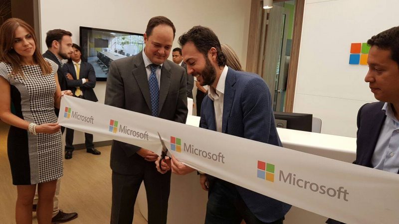 Microsoft inaugura sus nuevas oficinas en la ciudad de Medellín, en Colombia