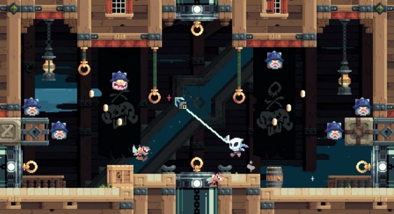 Analizamos Flinthook, un nuevo Rogue-lite con estilo Pixel Art