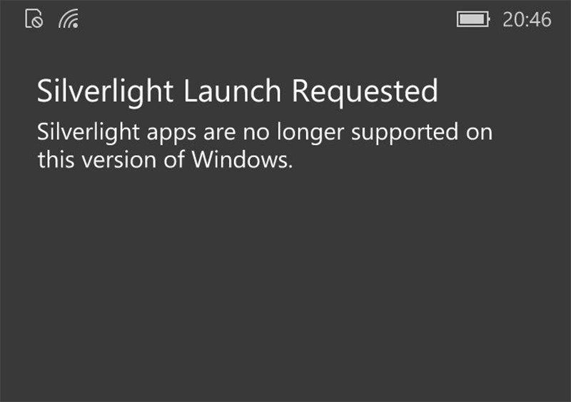Microsoft finalizará el soporte de aplicaciones Silverlight en nueva versión de Windows 10 para móviles