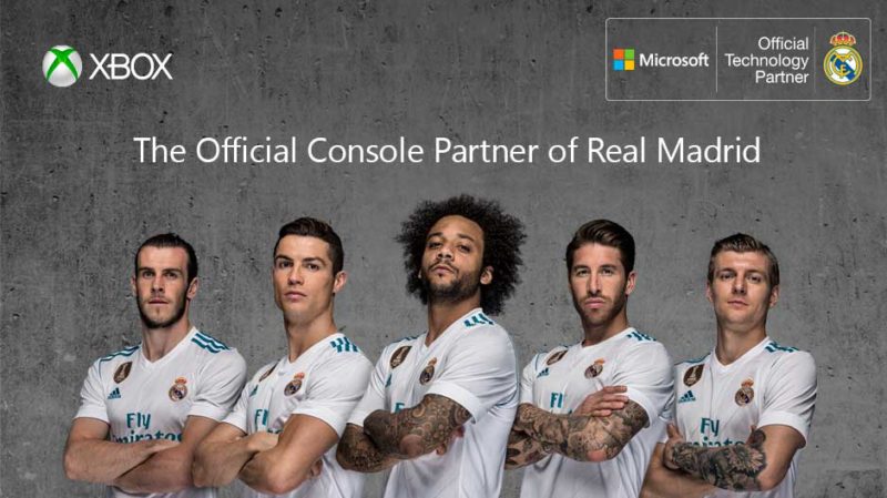 Xbox One es la consola "titular" del Real Madrid