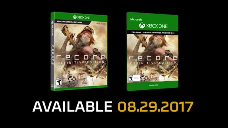 [Gamescom 2017] Recore Definitive Edition llegará en agosto con nuevo DLC y estará en Xbox Game Pass