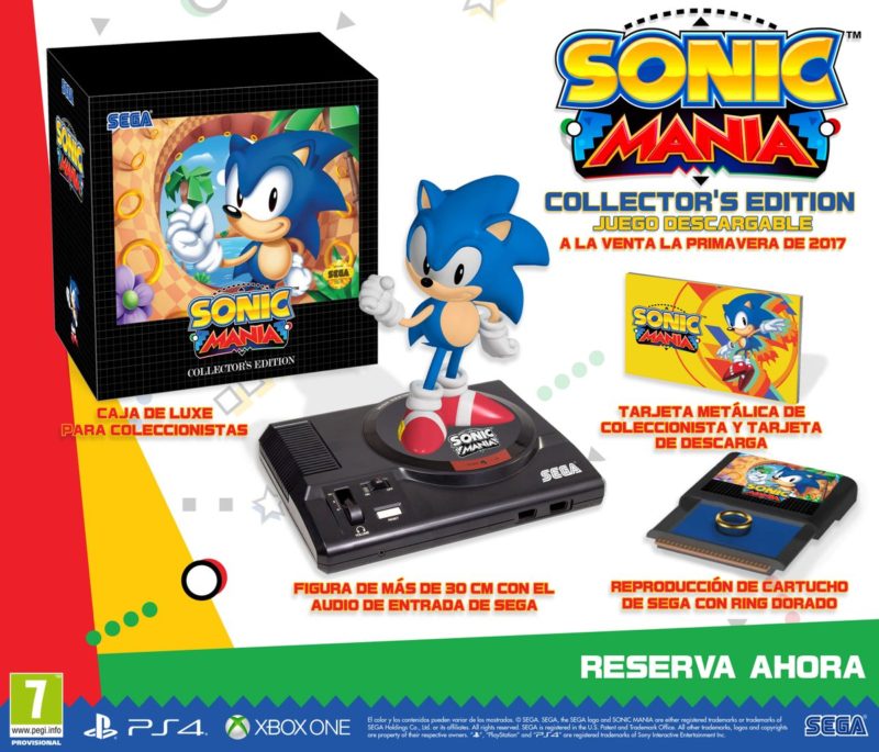 ¿Has visto la Sonic Mania Collectors Edition para Xbox One?
