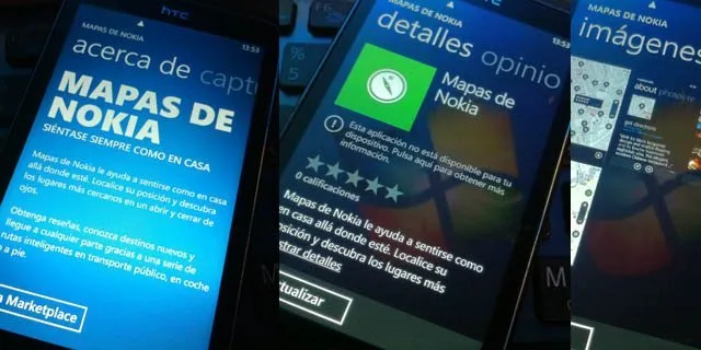 Nokia Maps en Windows Phone 7, demo en vídeo nokia maps App