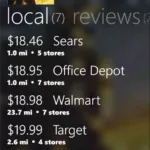 Shopsavvy, escaneo de codigo de barras y QR