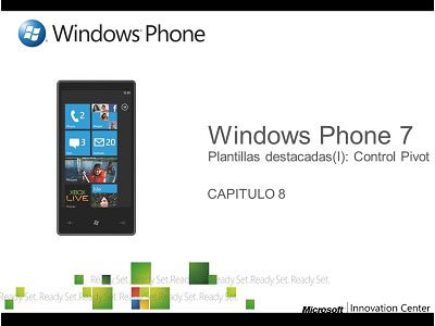 Desarrollo de Aplicaciones para Windows Phone 7 (VIII)