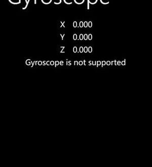 Nokia Lumia, segun App de diagnostico encontrado no soporta giroscopio