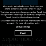 Metro LockScreen Creator