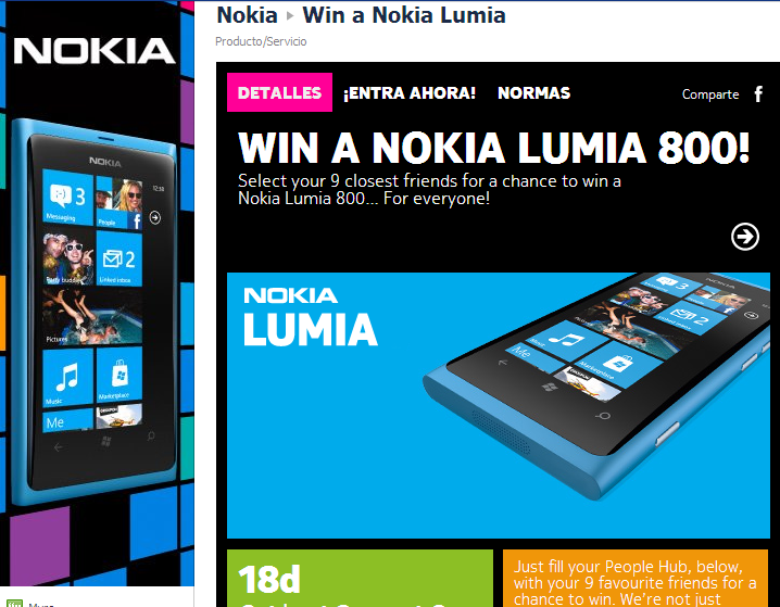 win lumia 800