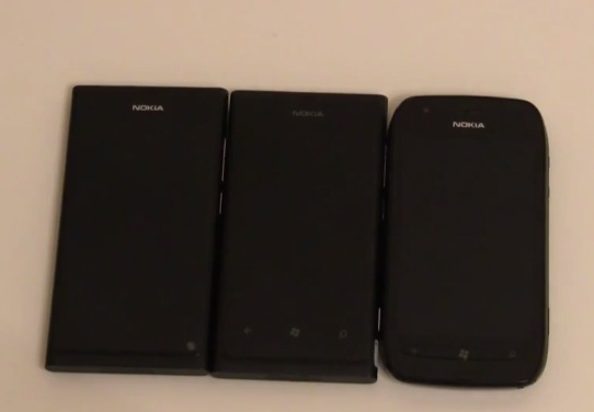 Nokia Lumia 710, video comparativo con SGSII, Lumia 800 y Nokia N9