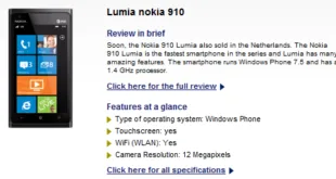 nokia lumia 910