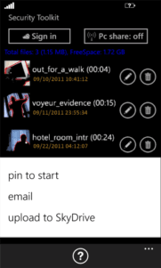 Security Toolkit, convierte tu móvil en un sistema de seguridad