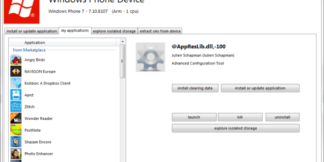 windows phone manager tool