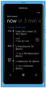 Nokia Transport App 5