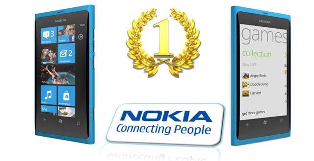 Nokia numero uno wp7