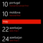 Eurovision 2012 en tu movil Eurovision 2012 en tu movil