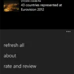 Eurovision 2012 en tu movil Eurovision 2012 en tu movil