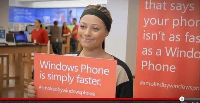 Windows Phone desafia a Iphone y Android