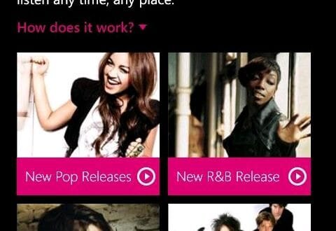 Nokia Music actualizado a la versión 2.1