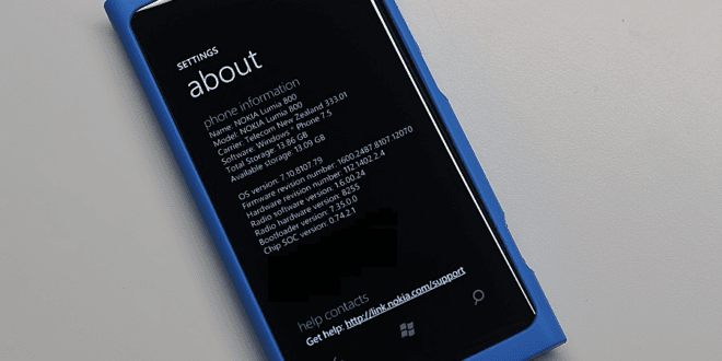 Nokia Lumia 800