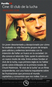 Parrilla TV, programación de televisión al día