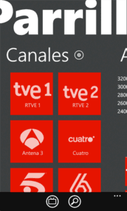 Parrilla TV, programación de televisión al día