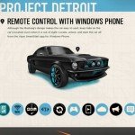 Proyecto Detroit: West Coast Customs tunea un Mustang controlado con Windows Phone