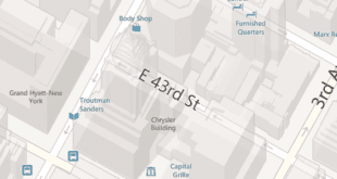 Bing 3D maps