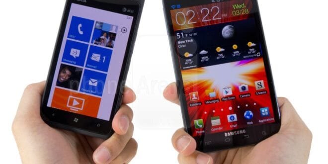 Nokia Lumia 900 vs Samsung Galaxy Note