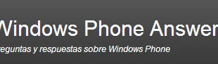 Windows Phone Answers, preguntas y dudas sobre Windows Phone