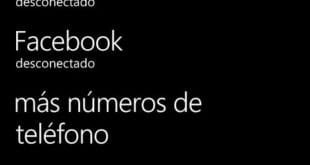 Enviar mensajes a usuario desconectado en Facebook o Messenger con Windows Phone