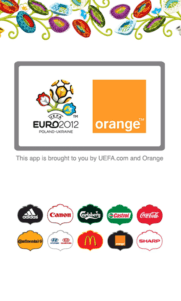 Euro 2012 Aplicación oficial de la Eurocopa 2012