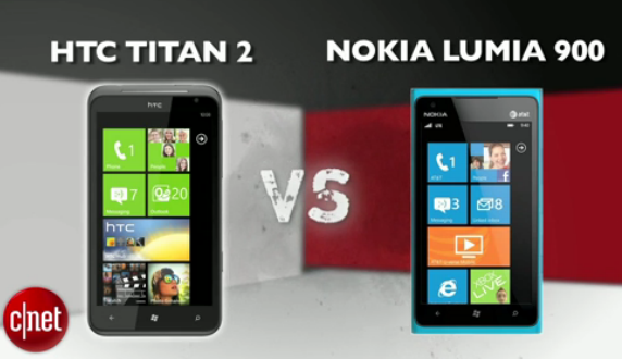 titan II vs Lumia 900